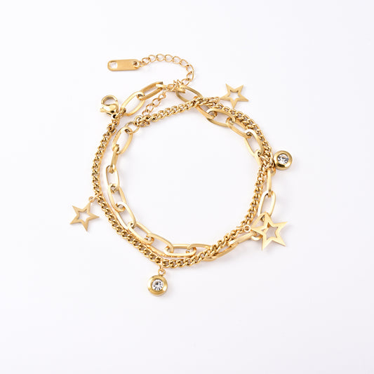 JJB0002 Wholesale Fashion Cuban Link Bracelet Men Stainless Steel Pulsera Mesh Twist Rope Thick Herring Bone Bracelet Anklet Jewelry