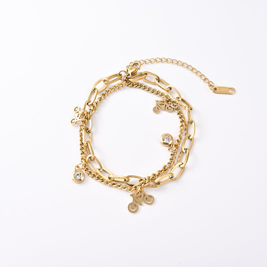 JJB0006 Wholesale Fashion Cuban Link Bracelet Men Stainless Steel Pulsera Mesh Twist Rope Thick Herring Bone Bracelet Anklet Jewelry